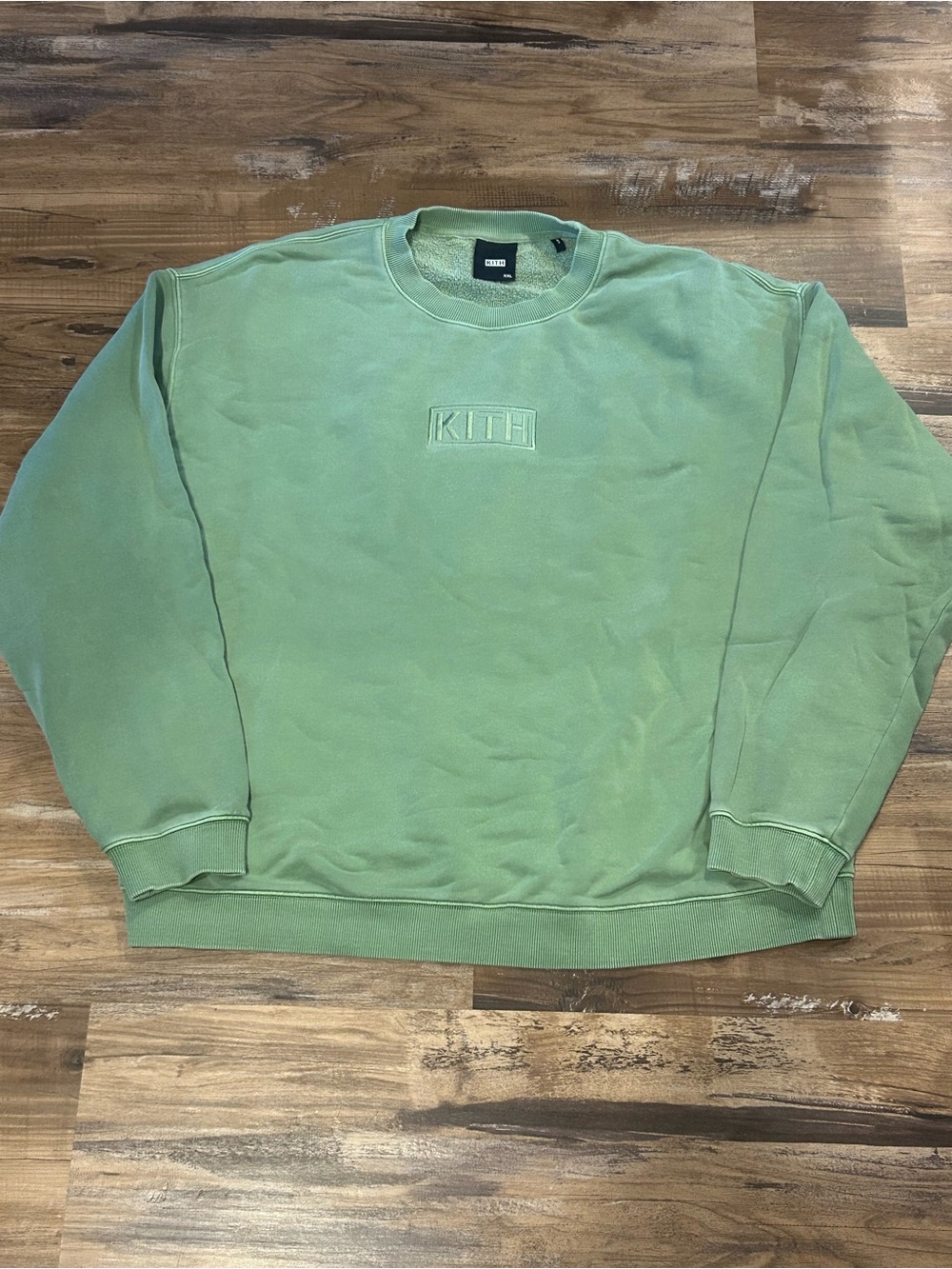 Kith Box Logo Crewneck Sweatshirt XXL Lightly Worn